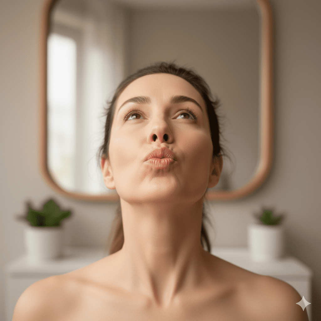 yoga facial ejercicios