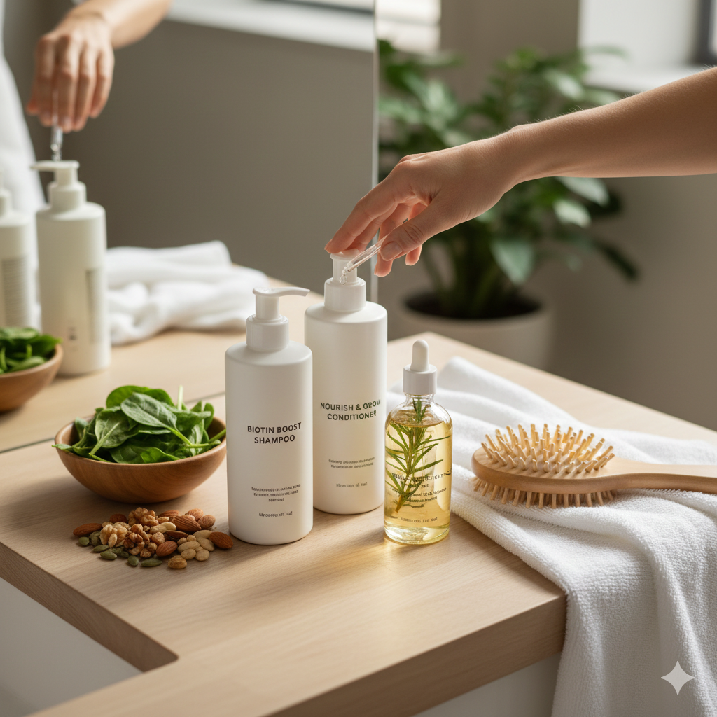 qué es bueno para la caída del cabello